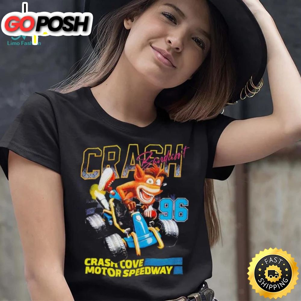 Crash Bandicoot Crash Cove Motor Speedway 2025 Shirt