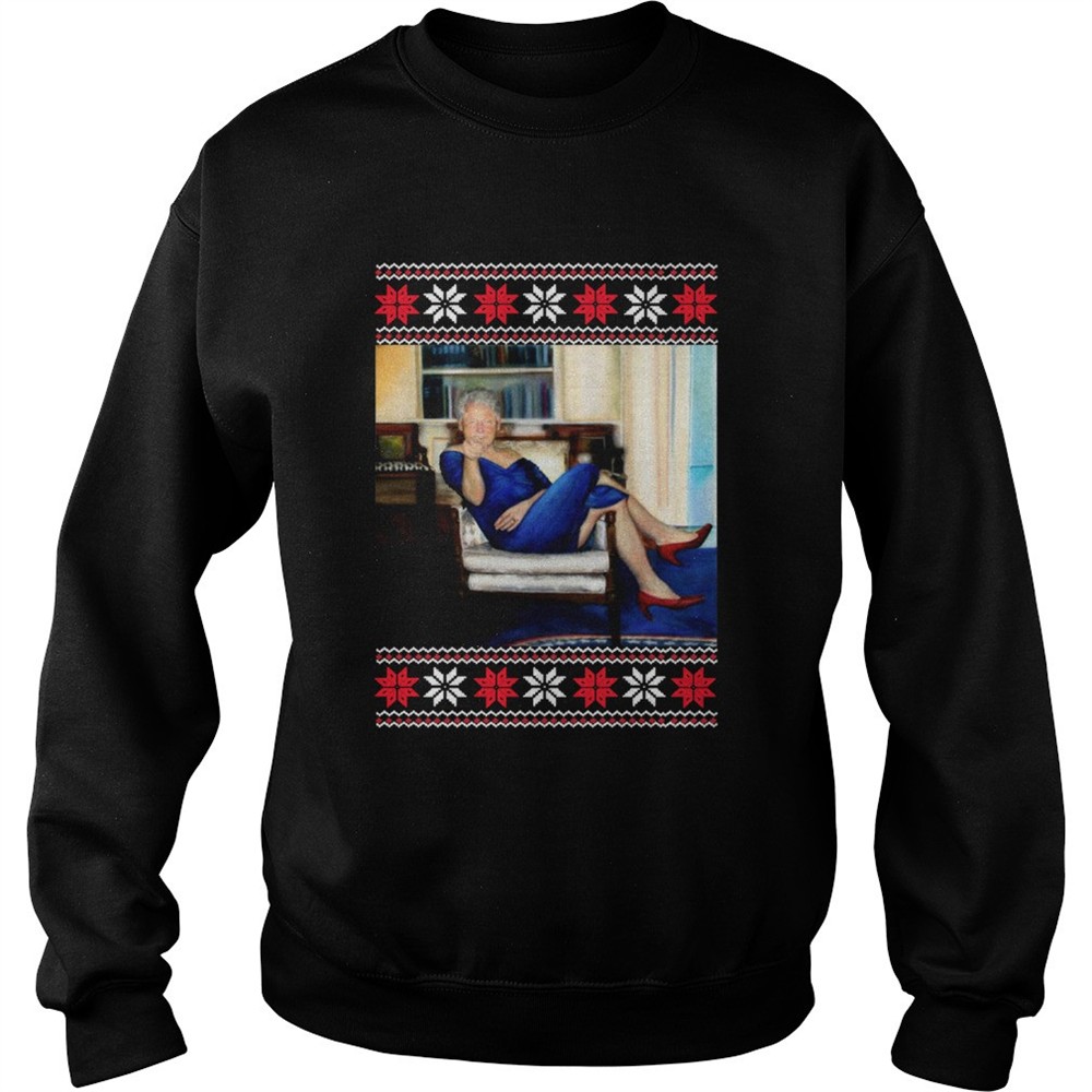 Creepy Clinton Ugly Christmas shirt