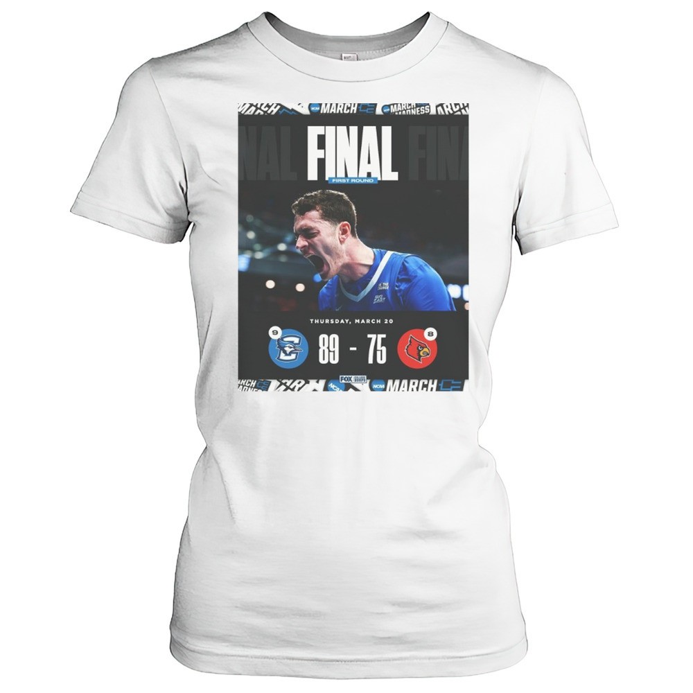 creighton-bluejays-vs-louisville-cardinals-final-first-round-89-75-thursday-marc-ja0rzni3 Creighton Bluejays Vs Louisville Cardinals Final First Round 89 75 Thursday March 20 2025 T-shirt