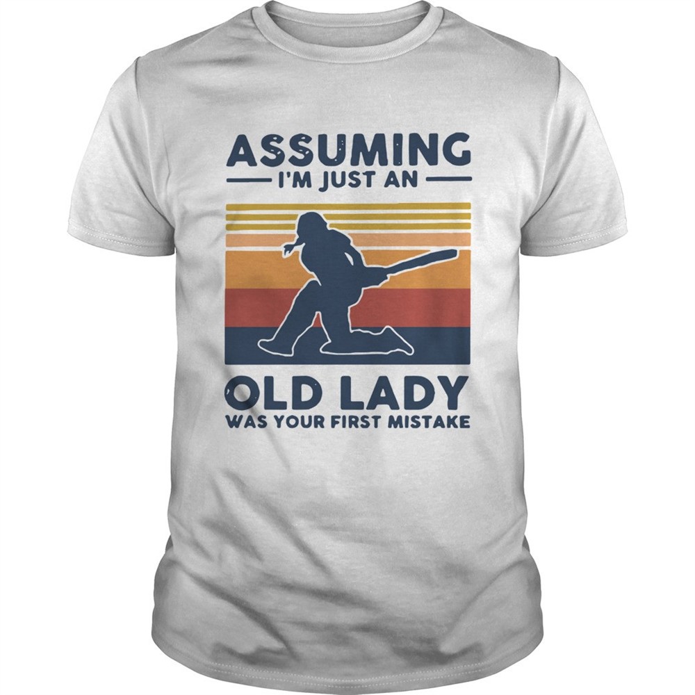 cricket-assuming-im-just-an-old-lady-was-your-first-mistake-vintage-shirt-muuusvpy Cricket Assuming Im Just An Old Lady Was Your First Mistake Vintage shirt