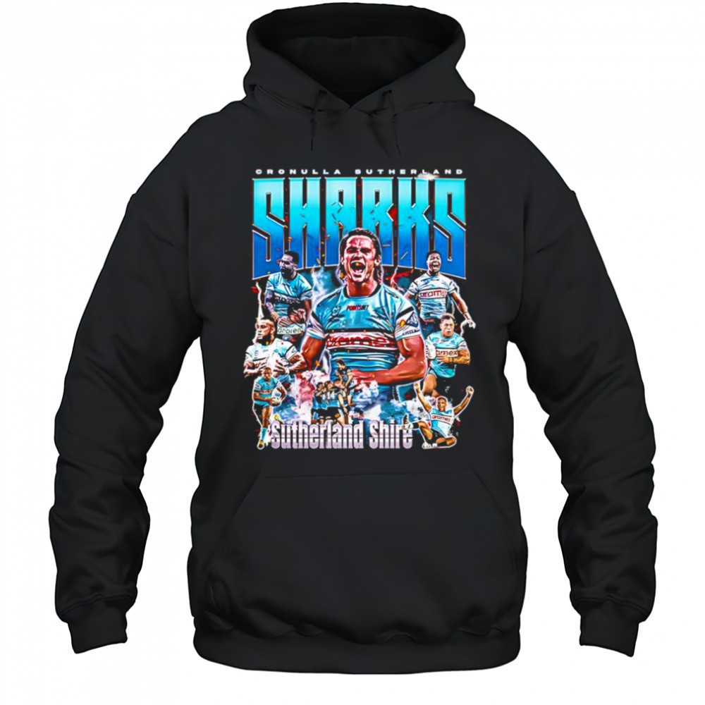 Cronulla-Sutherland Sharks graphic shirt