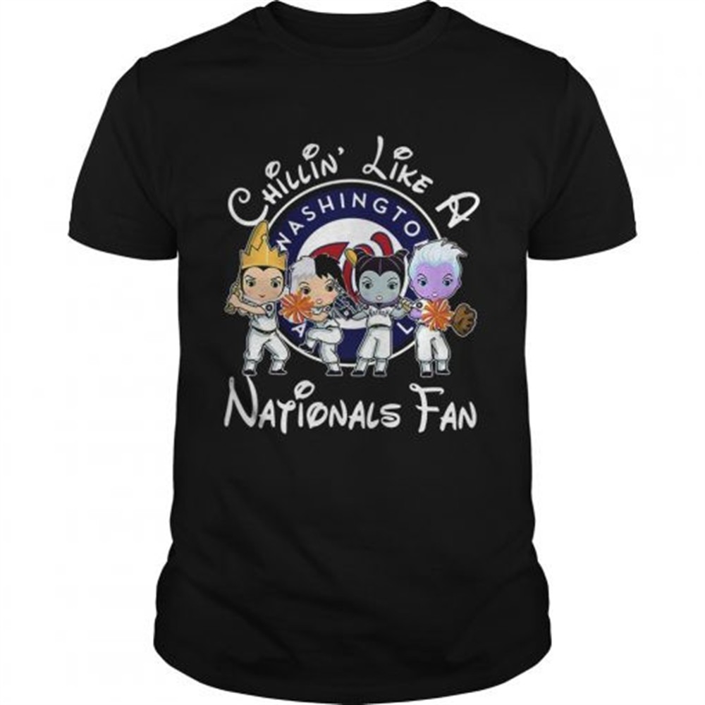 cruella-de-vil-evil-queen-ursula-maleficent-chillina-like-a-washington-nationa-19sc62cr Cruella De Vil Evil Queen Ursula Maleficent Chillin’ like a Washington Nationals fan shirt