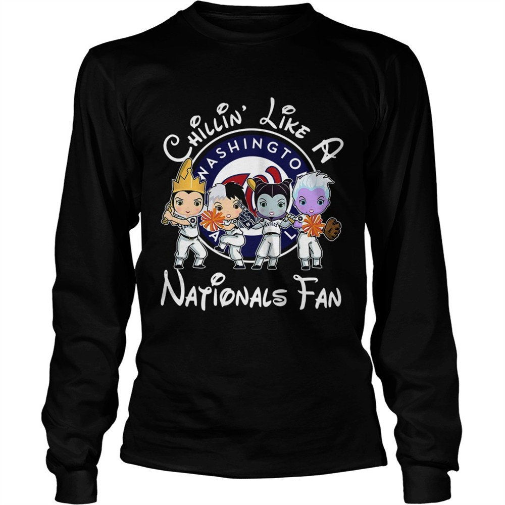 cruella-de-vil-evil-queen-ursula-maleficent-chillina-like-a-washington-nationa-19sc62cr Cruella De Vil Evil Queen Ursula Maleficent Chillin’ like a Washington Nationals fan shirt