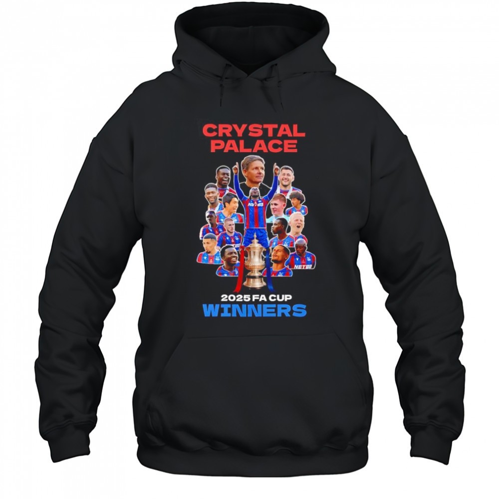 Crystal Palace 2025 FA Cup Winners shirt