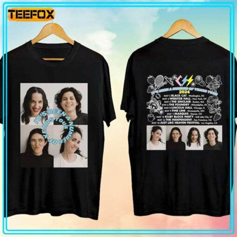 CSS Its Been a Number of Years Tour 2024 T-Shirt