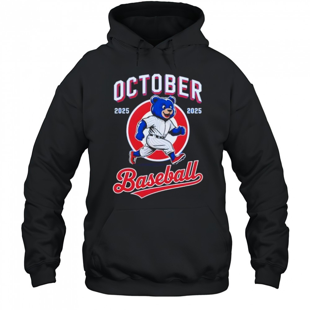 Cubs October Postseason Celebrate Chicago Cubs Playoff Baseball shirt