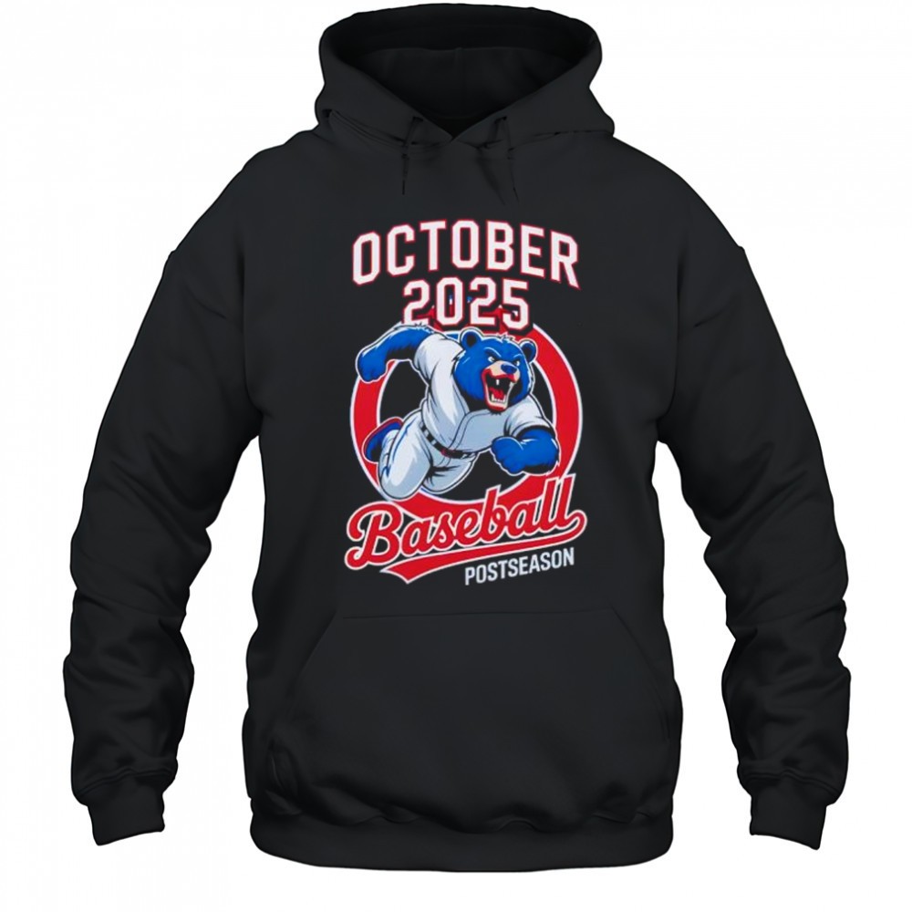 Cubs October Postseason Chicago Cubs Playoff Baseball shirt