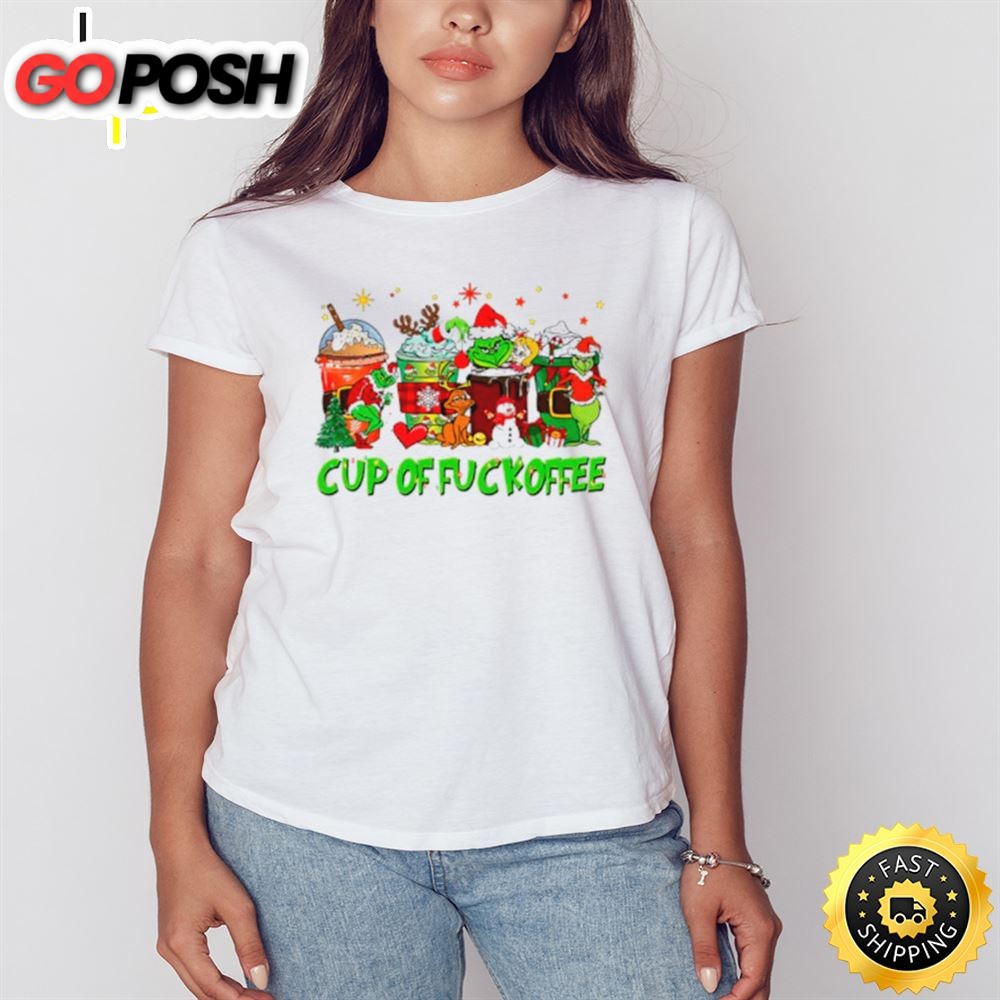 Cup Coffeegrinch Winter Christmas 2025 Shirt
