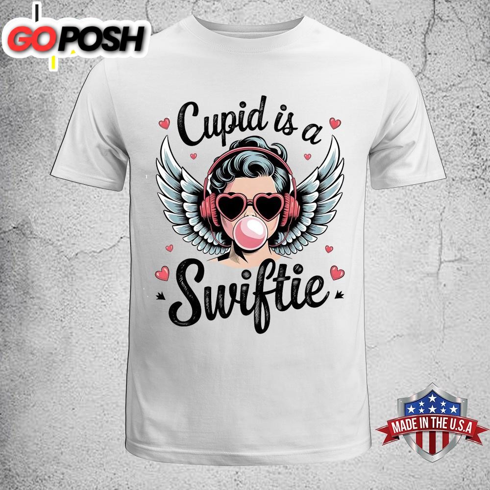 Cupid Is A Swiftie Valentines Unisex T-Shirt