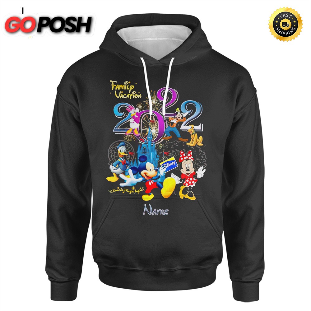 Custom Disneyworld Family 2022 Hoodie