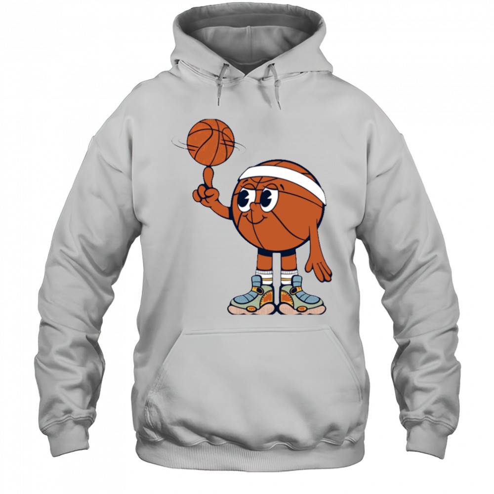 Cute Basketball Spinning The Ball shirt