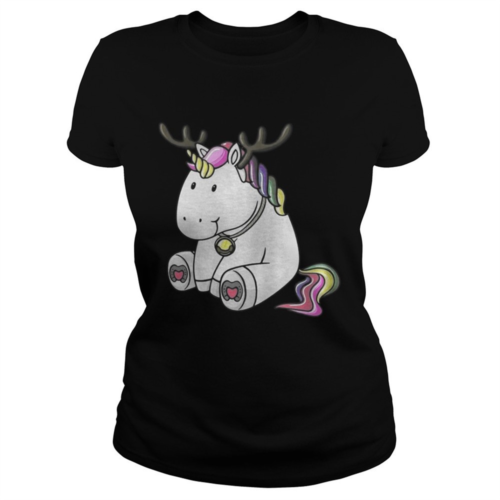 cute-christmas-comic-reindeer-unicorn-shirt-ymlhbv7m Cute Christmas Comic Reindeer Unicorn Shirt