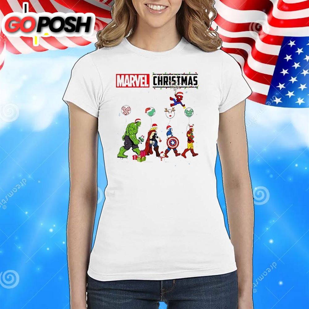 Cute Marvel Christmas 2025 Shirt