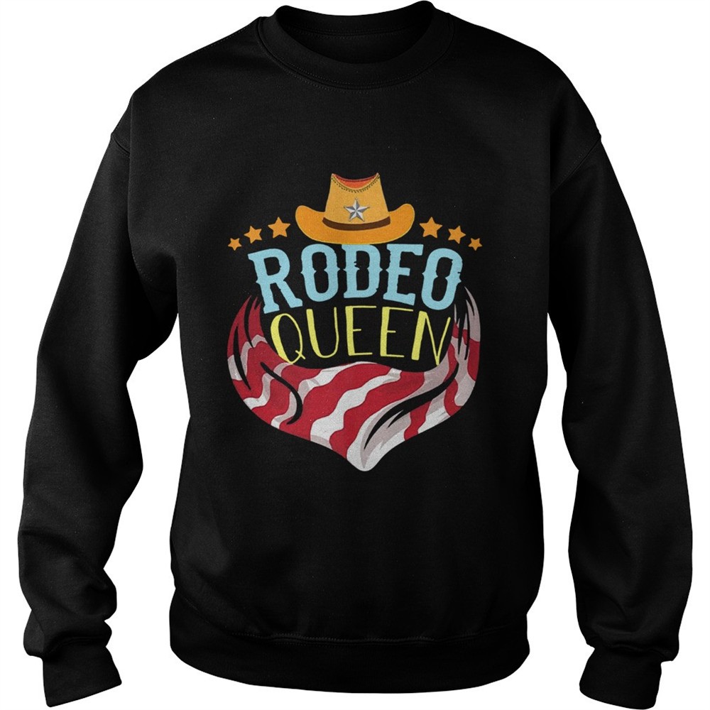 Cute Rodeo Queen Western Barrel Racing Girl Tee Shirt