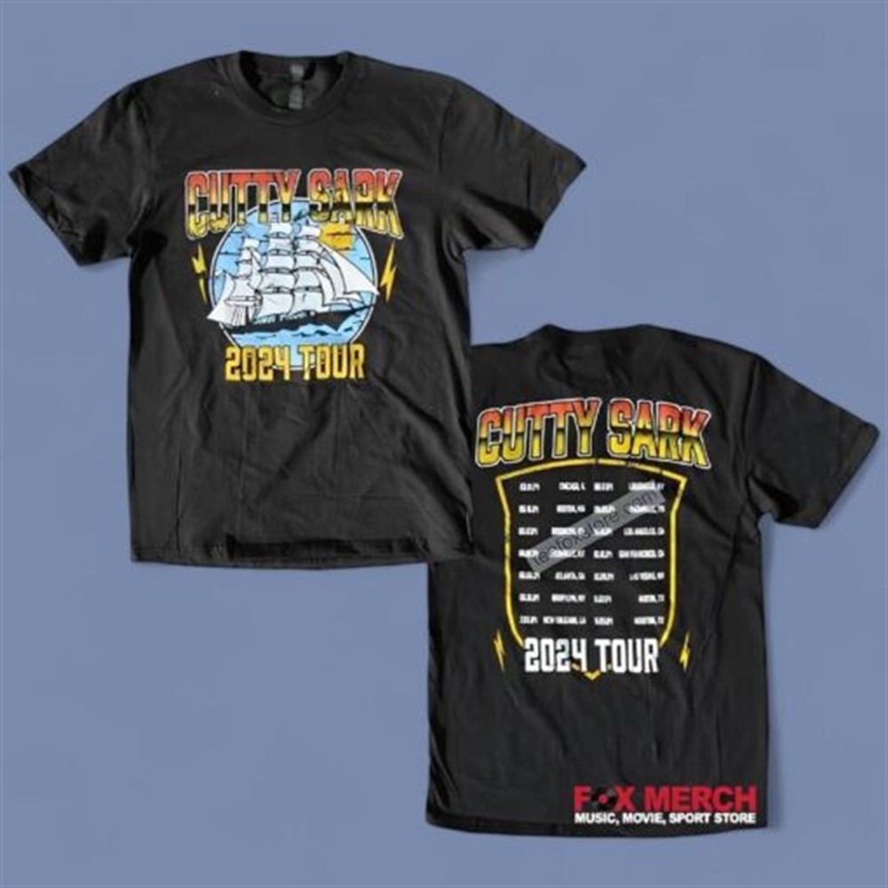 Cutty Sark Tour 2024 Music T-Shirts