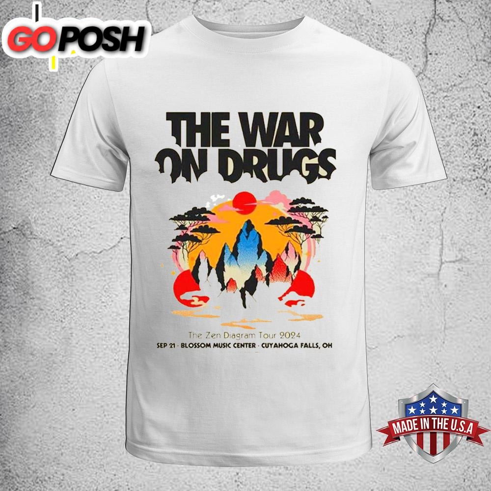 Cuyahoga Falls, OH The War On Drugs The Zen Diagram Tour 2024 Unisex T-Shirt