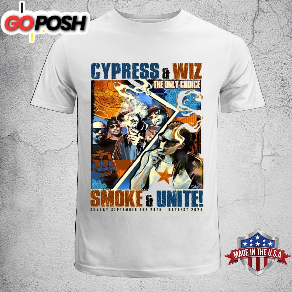 Cypress Hill Smoke & Unite Music Unisex T-Shirt