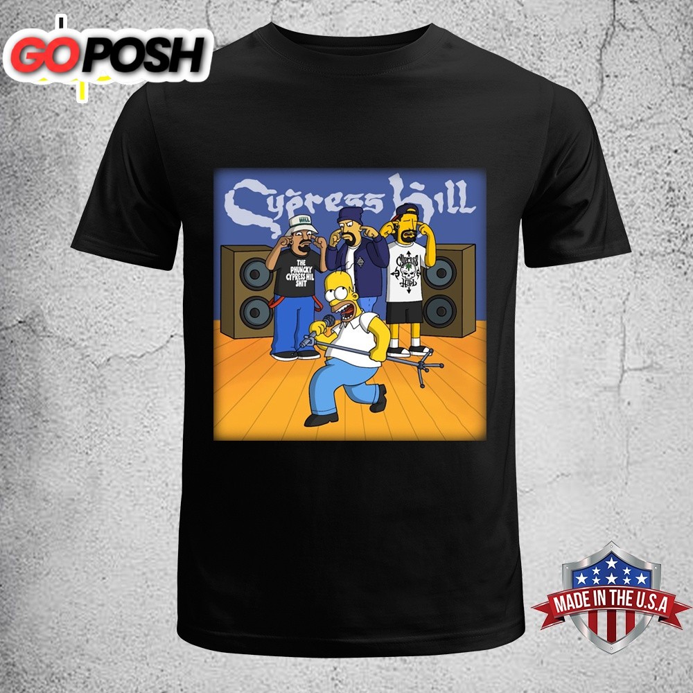 Cypress Hill The Simpsons Music Unisex T-Shirt