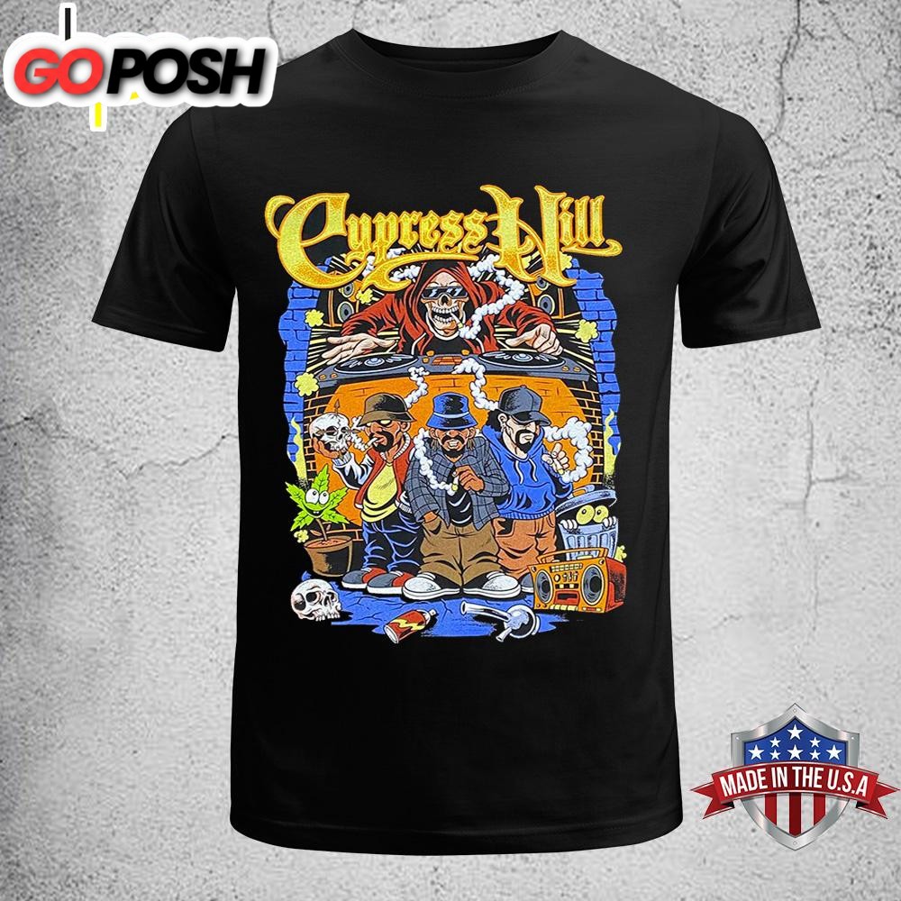 Cypress Hill We Legalized It Tour 2025 Illustrated Event Unisex T-Shirt