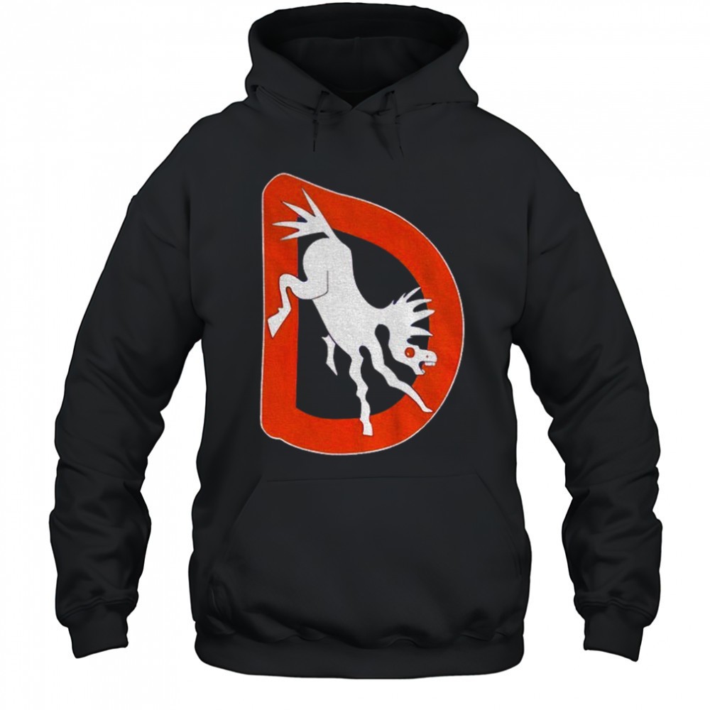 D horse Denver Broncos NFL Football logo 2025 shirt