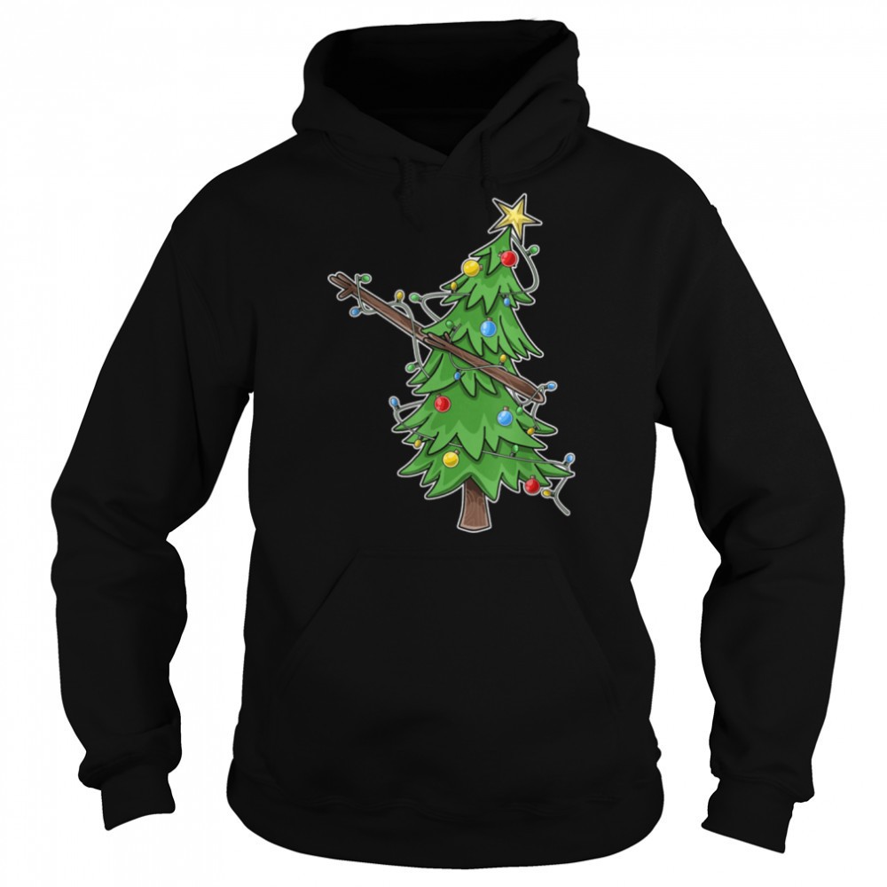 Dabbing Christmas Tree Cool Funny Xmas Dab Dance Christmas T-Shirt B0B7DYTPVX
