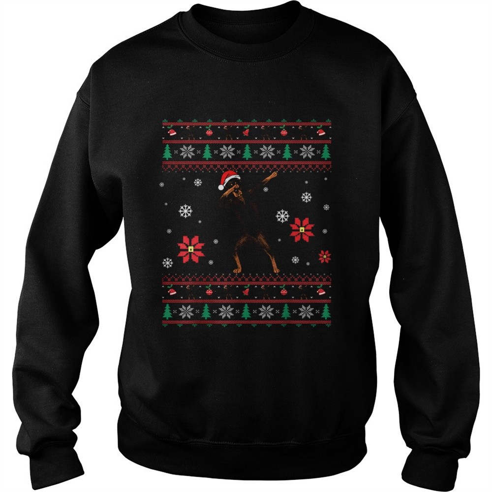 Dabbing Doberman Christmas shirt