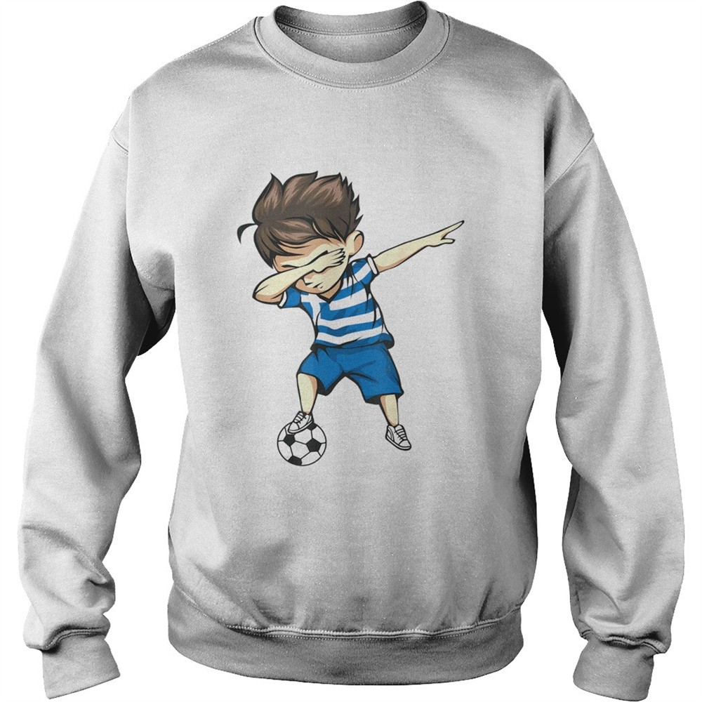 Dabbing Soccer Boy Greece Jersey shirt