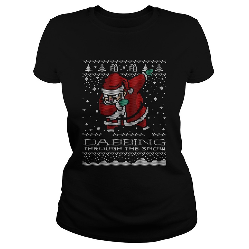 dabbing-through-the-snow-santa-ugly-christmas-shirt-gqfnuo7e Dabbing Through The Snow Santa Ugly Christmas shirt