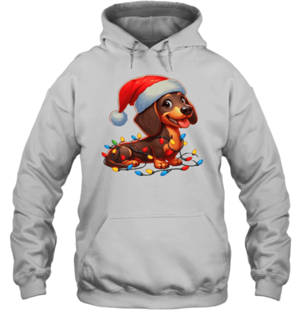 Dachshund Dog Christmas T-Shirt