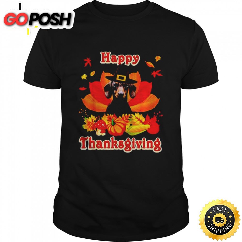 Dachshund Happy Thanksgiving Shirt