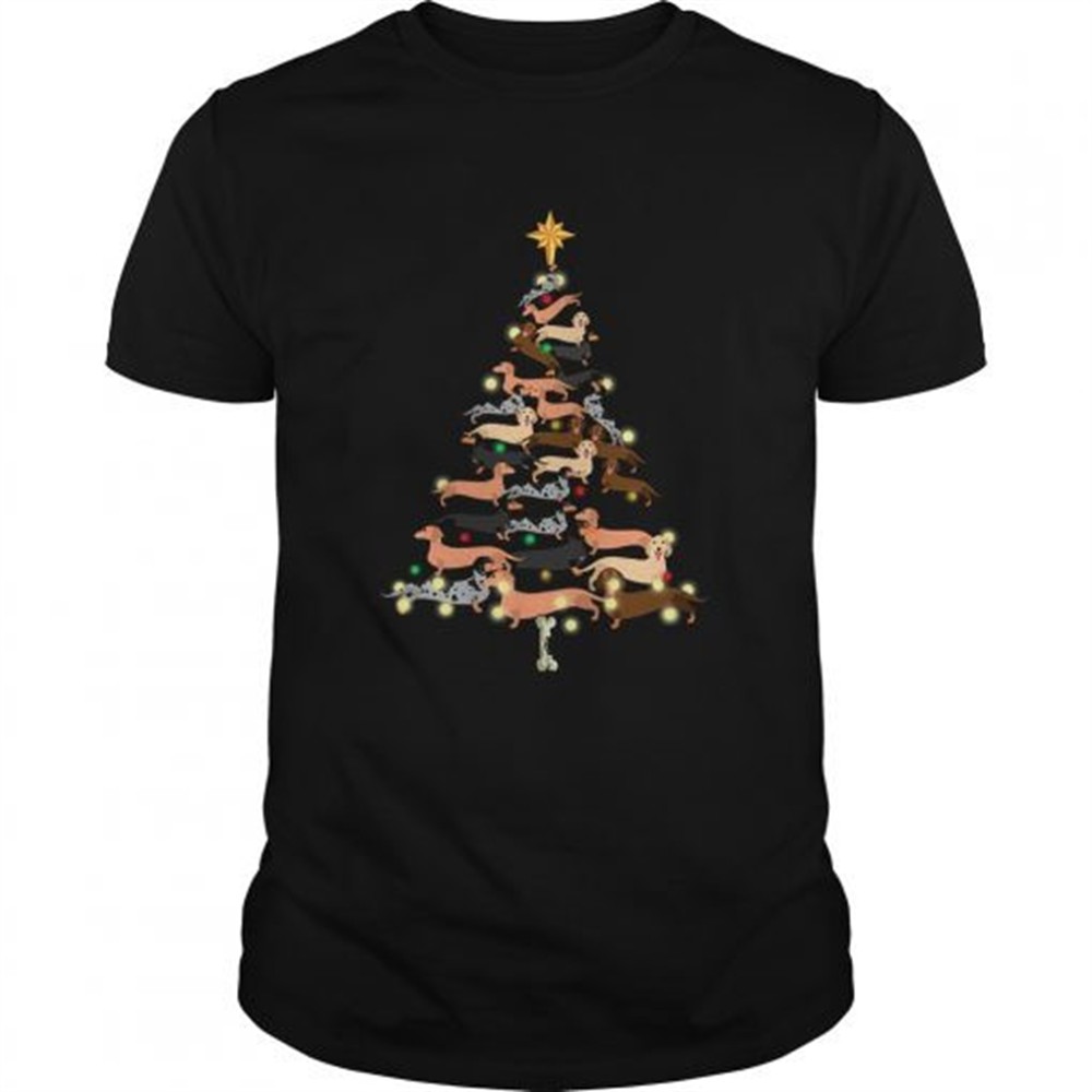 dachshunds-christmas-tree-shirt-do2fn05v Dachshunds Christmas Tree shirt