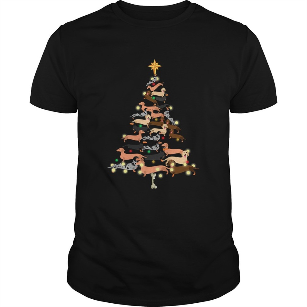 dachshunds-christmas-tree-shirt-do2fn05v Dachshunds Christmas Tree shirt