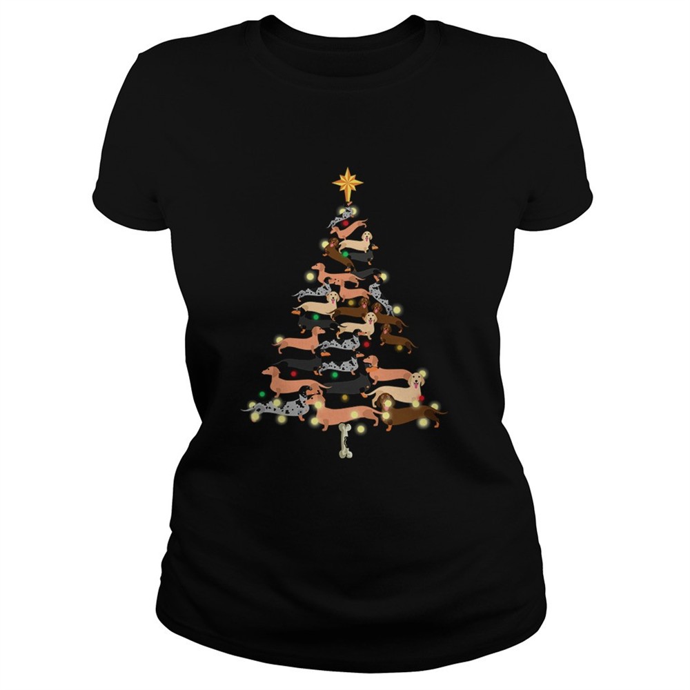 dachshunds-christmas-tree-shirt-do2fn05v Dachshunds Christmas Tree shirt