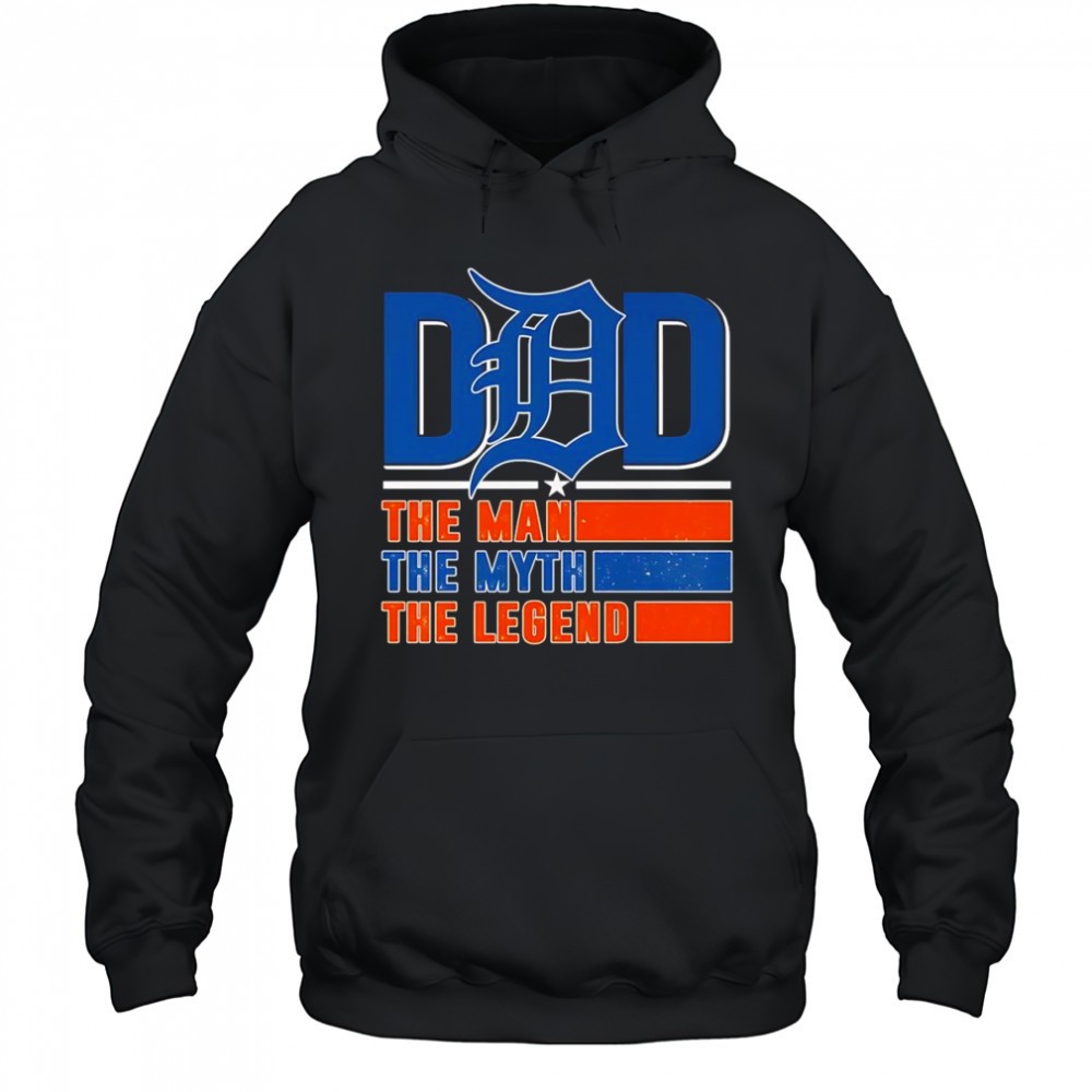 Dad the man the myth the legend Detroit Tigers shirt