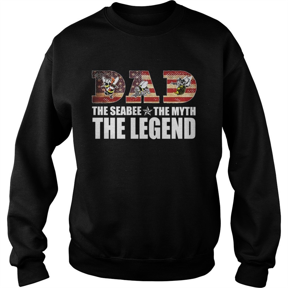 Dad The Seabee The Myth The Legend TShirt