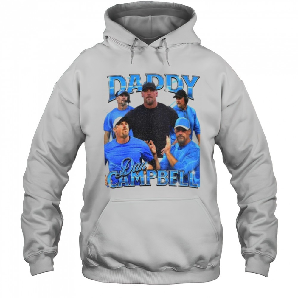 Daddy Dan Campbell Coach Detroit Lions vintage shirt