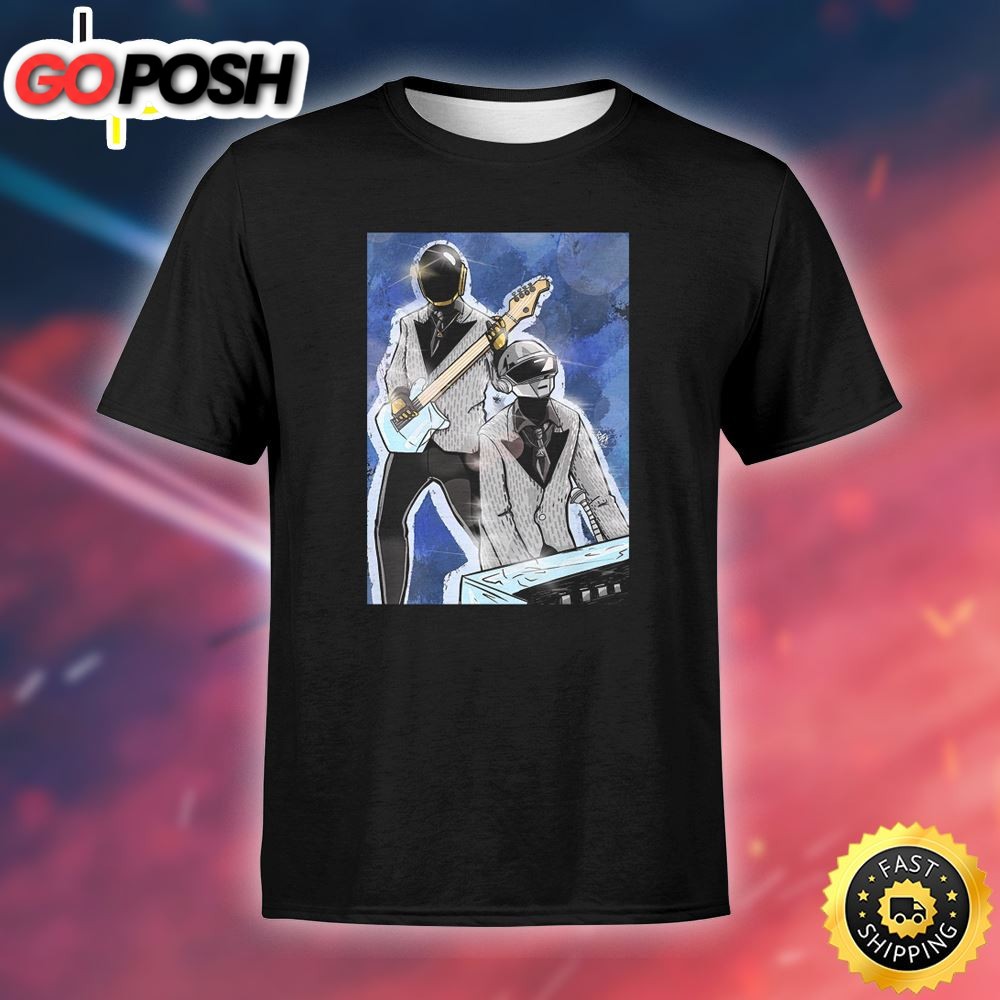 Daft Punk Lose Yourself To Dance 2025 Unisex Black T-Shirt