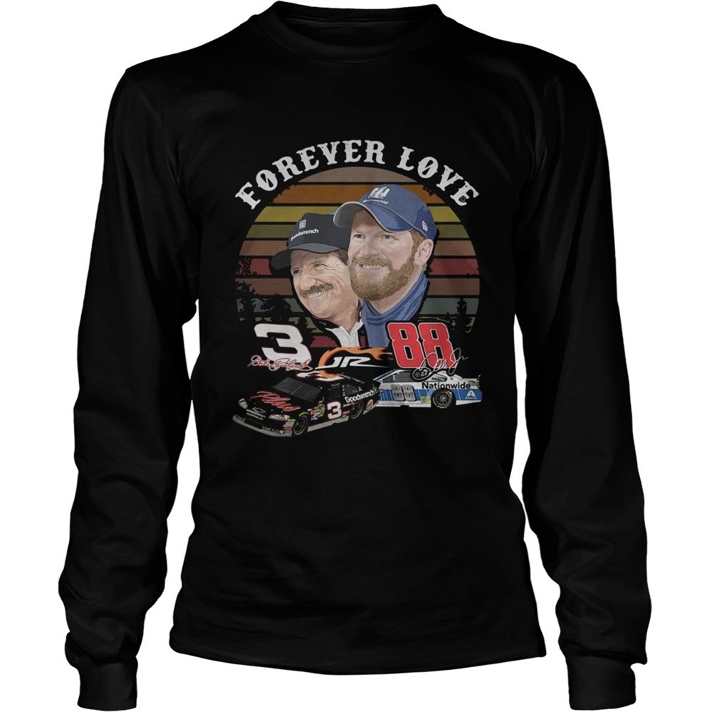 dale-earnhardt-jr-and-his-dad-forever-love-shirt-lpy9y1um Dale Earnhardt Jr and his Dad Forever love shirt