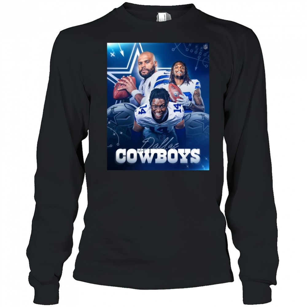 dallas-cowboy-ceedee-lamb-dak-prescott-theres-a-new-trio-in-dallas-poster-t-shir-zlujm00j Dallas Cowboy CeeDee Lamb Dak Prescott Theres A New Trio In Dallas Poster t-shirt