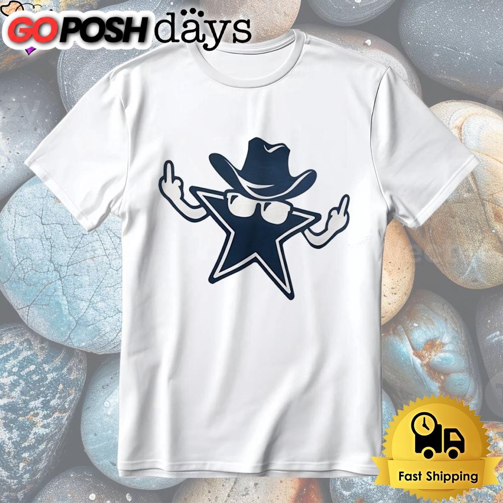 Dallas Cowboy Middle Finger 2025 T-Shirt