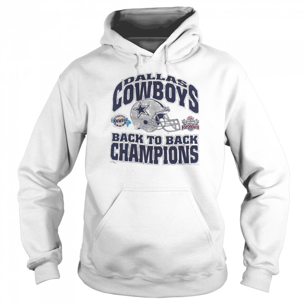 Dallas cowboys back to back champions shirt