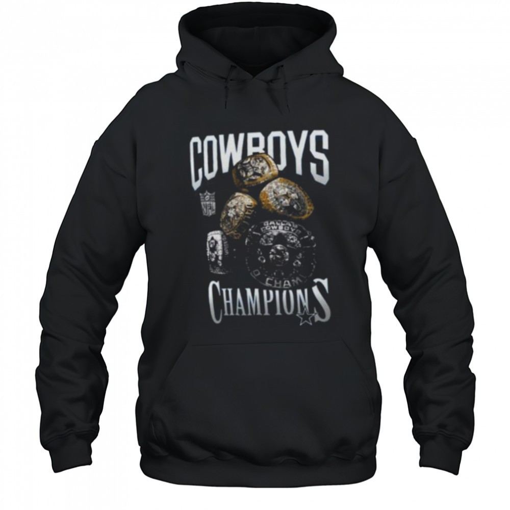 Dallas Cowboys Mens Rings T Shirt
