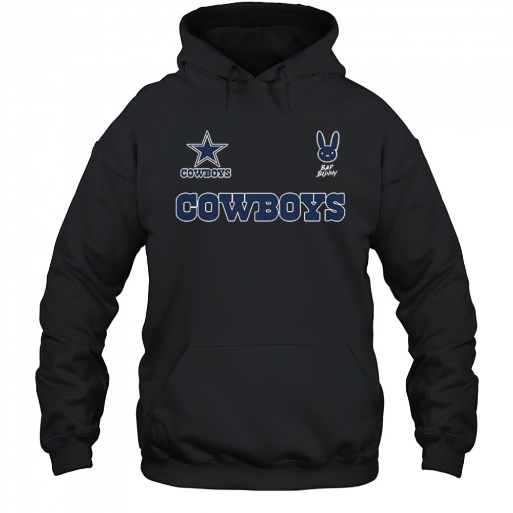 Dallas Cowboys NFL Bad Bunny 2025 The Halftime Show mascot pose shirt