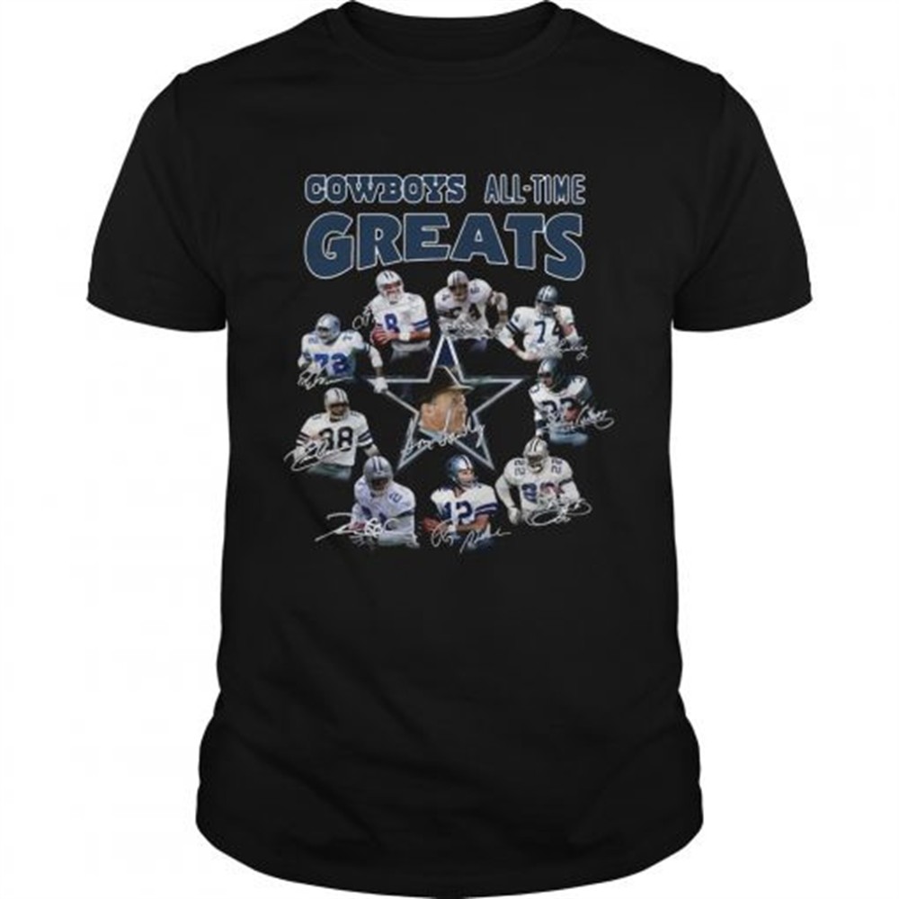 dallas-cowboys-players-all-time-greats-signatures-shirt-kig253x9 Dallas Cowboys Players All Time Greats Signatures shirt