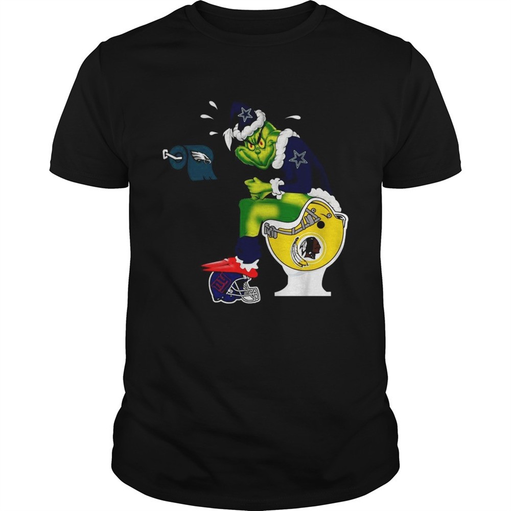 dallas-cowboys-santa-grinch-toilet-shirt-lzyn1jpl Dallas Cowboys Santa Grinch toilet shirt