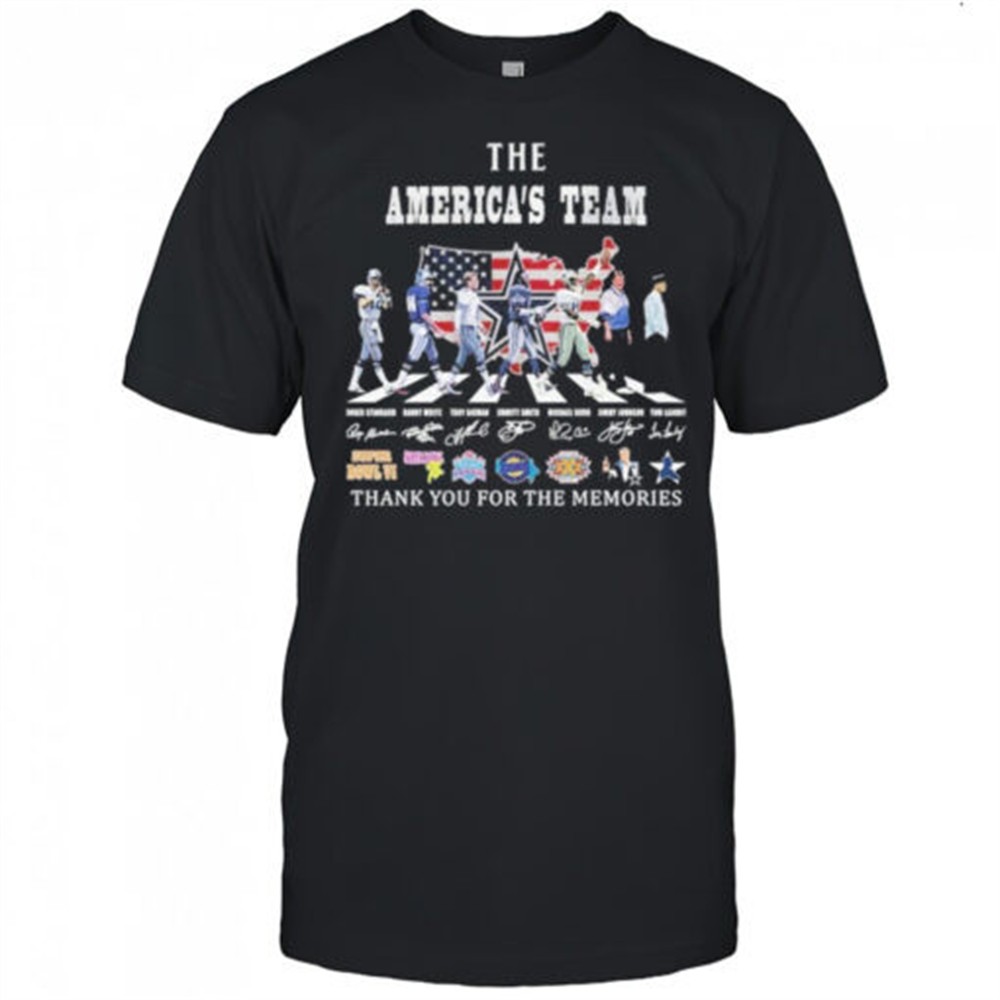 dallas-cowboys-the-americas-team-thank-you-for-the-memories-road-abbey-signature-68d6uzt5 Dallas Cowboys The Americas Team Thank You For The Memories Road Abbey Signatures T-shirt
