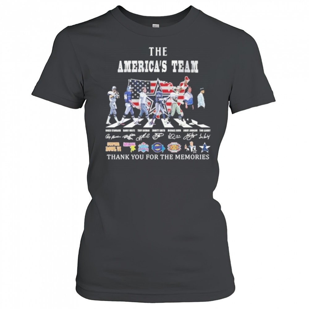 dallas-cowboys-the-americas-team-thank-you-for-the-memories-road-abbey-signature-68d6uzt5 Dallas Cowboys The Americas Team Thank You For The Memories Road Abbey Signatures T-shirt