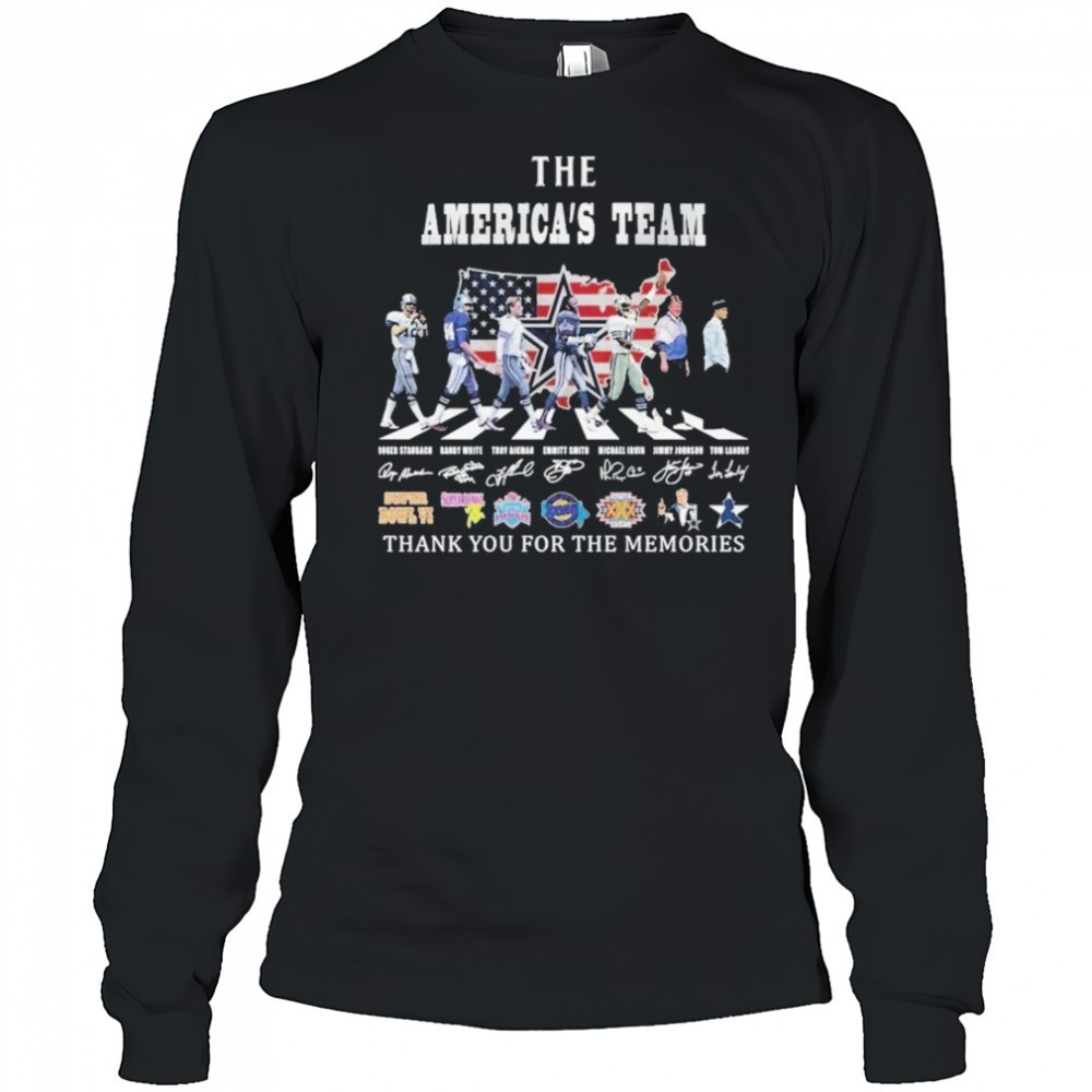 dallas-cowboys-the-americas-team-thank-you-for-the-memories-road-abbey-signature-68d6uzt5 Dallas Cowboys The Americas Team Thank You For The Memories Road Abbey Signatures T-shirt