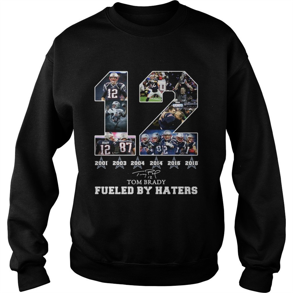 Dallas Cowboys Tom Brady fueled by haters signature shirt