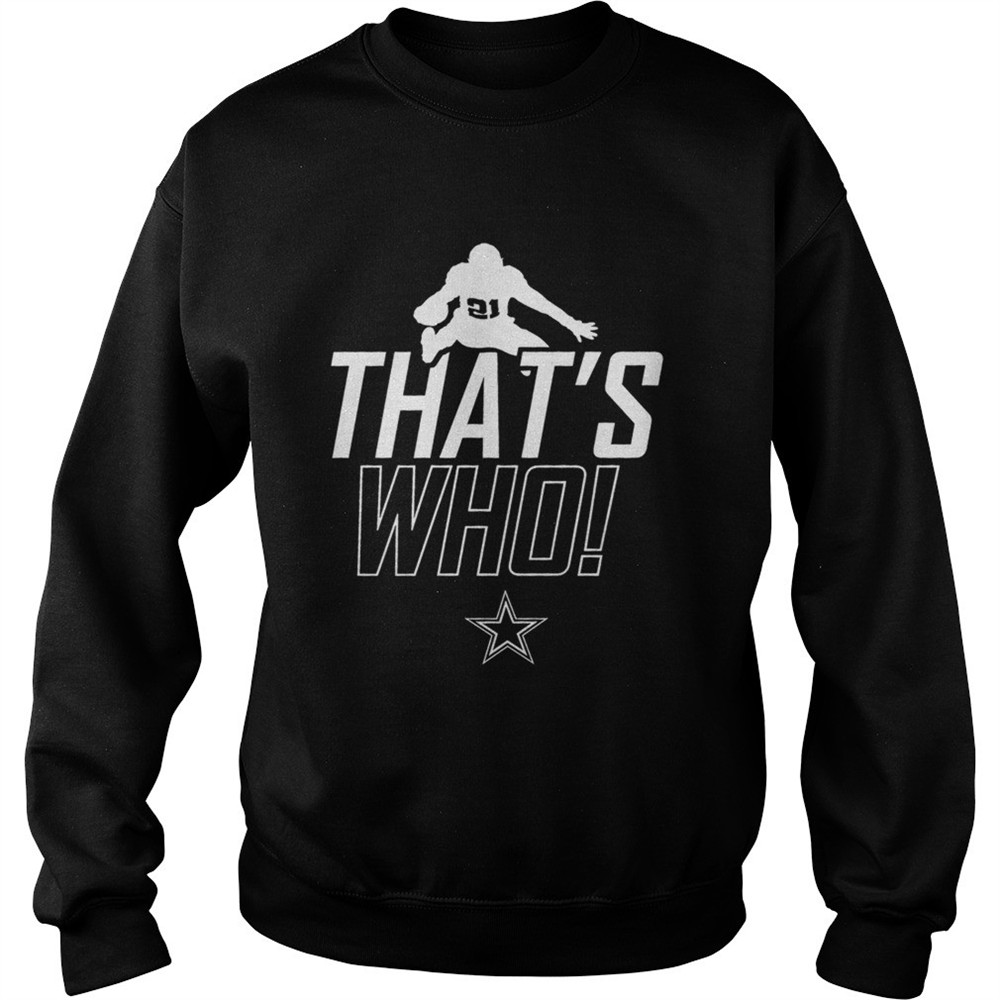 Dallas Cowboys Zeke Who Thats Who Shirt
